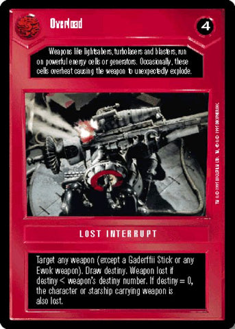 Star Wars CCG | Overload - Premiere | The Nerd Merchant