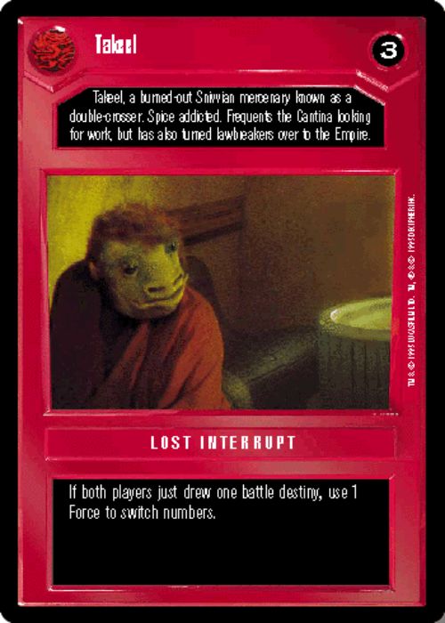 Star Wars CCG | Takeel - Premiere | The Nerd Merchant