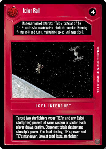 Star Wars CCG | Tallon Roll - Premiere | The Nerd Merchant
