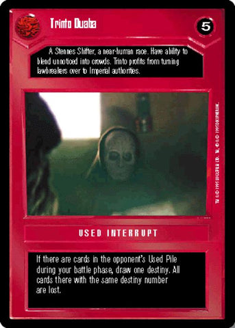 Star Wars CCG | Trinto Duaba - Premiere | The Nerd Merchant