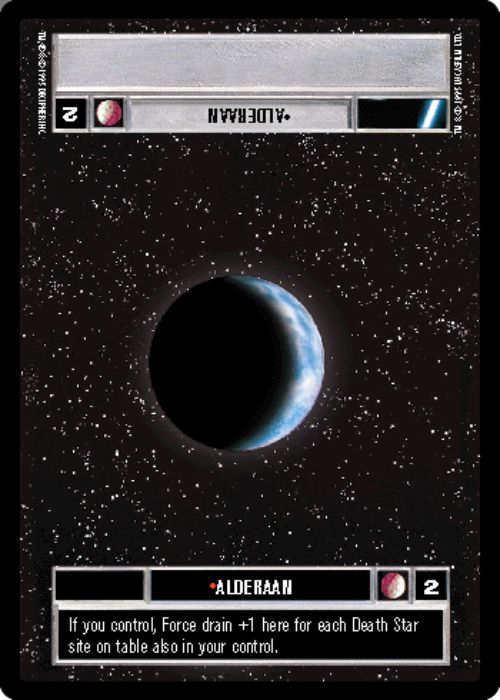 Star Wars CCG | Alderaan [Dark] - Premiere | The Nerd Merchant
