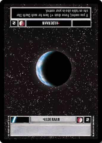 Star Wars CCG | Alderaan [Dark] - Premiere | The Nerd Merchant