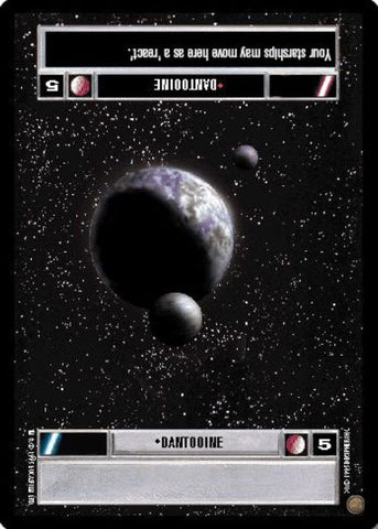 Star Wars CCG | Dantooine [Dark] - Premiere | The Nerd Merchant