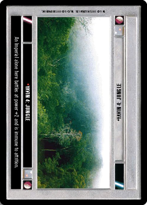 Star Wars CCG | Yavin 4: Jungle [Dark] - Premiere | The Nerd Merchant