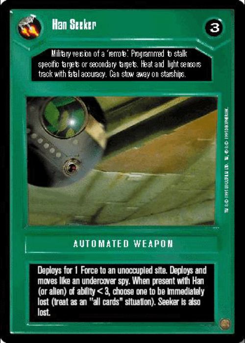 Star Wars CCG | Han Seeker - Premiere | The Nerd Merchant