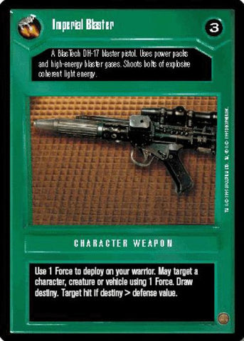 Star Wars CCG | Imperial Blaster - Premiere | The Nerd Merchant