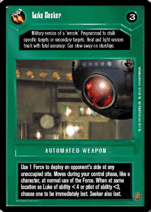 Star Wars CCG | Luke Seeker - Premiere | The Nerd Merchant