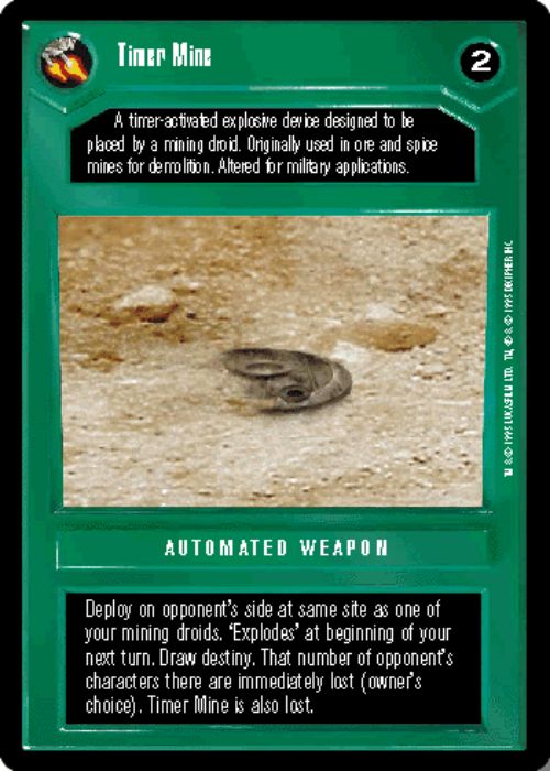 Star Wars CCG | Timer Mine [Dark] - Premiere | The Nerd Merchant