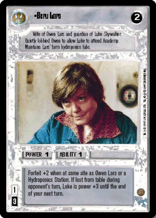 Star Wars CCG | Beru Lars - Premiere | The Nerd Merchant