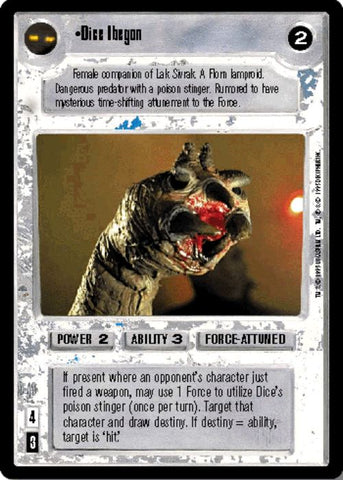 Star Wars CCG | Dice Ibegon - Premiere | The Nerd Merchant