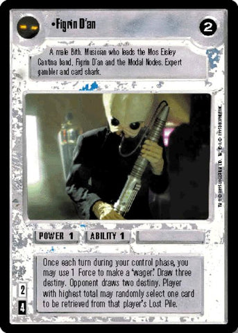 Star Wars CCG | Figrin D'an - Premiere | The Nerd Merchant