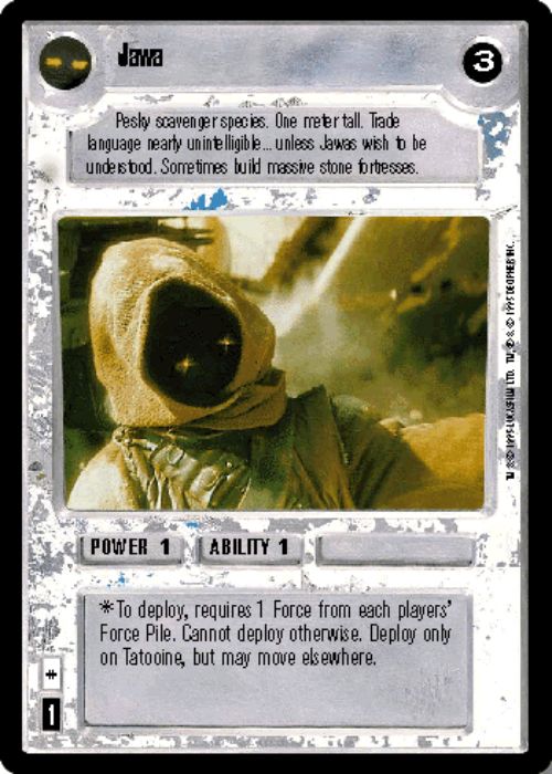 Star Wars CCG | Jawa [Light] - Premiere | The Nerd Merchant