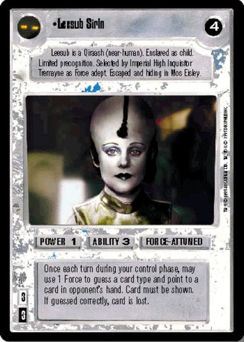 Star Wars CCG | Leesub Sirln - Premiere | The Nerd Merchant