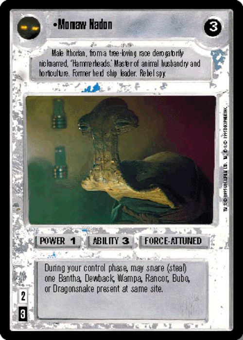 Star Wars CCG | Momaw Nadon - Premiere | The Nerd Merchant