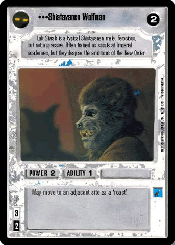 Star Wars CCG | Shistavanen Wolfman - Premiere | The Nerd Merchant