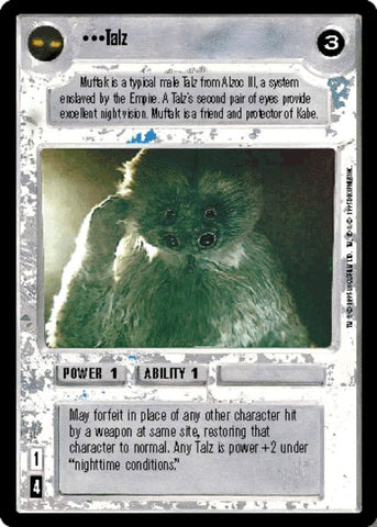 Star Wars CCG | Talz - Premiere | The Nerd Merchant