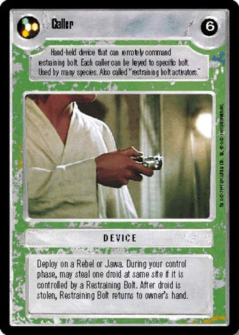 Star Wars CCG | Caller [Light] - Premiere | The Nerd Merchant