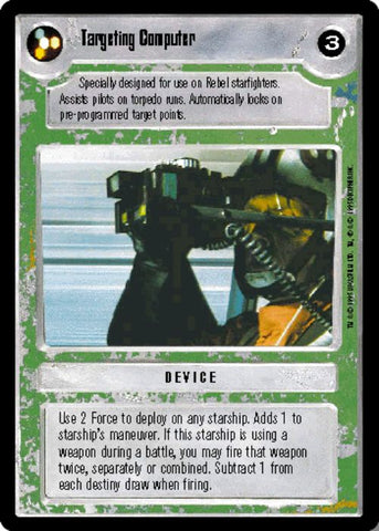 Star Wars CCG | Targeting Computer - Premiere | The Nerd Merchant