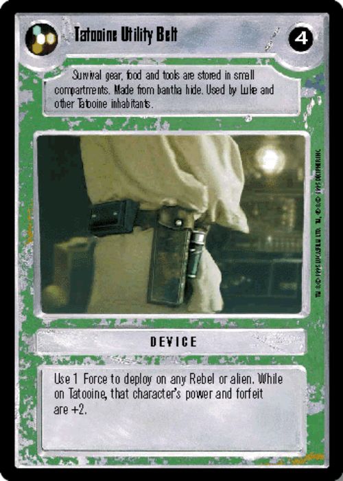 Star Wars CCG | Tatooine Utility Belt - Premiere | The Nerd Merchant