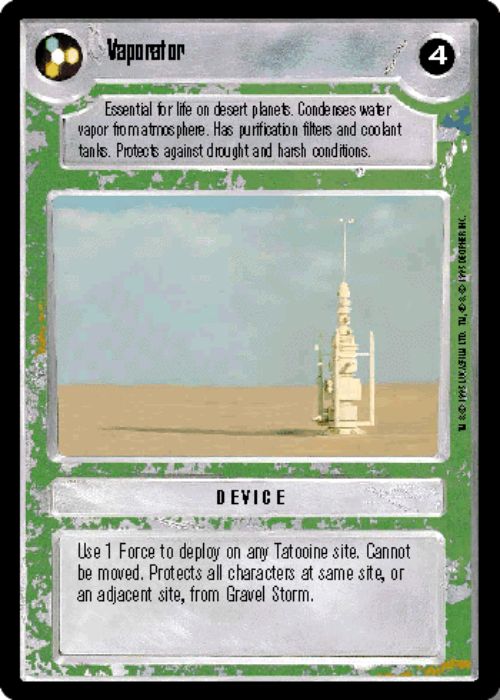 Star Wars CCG | Vaporator - Premiere | The Nerd Merchant