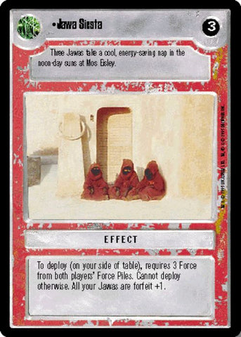 Star Wars CCG | Jawa Siesta - Premiere | The Nerd Merchant