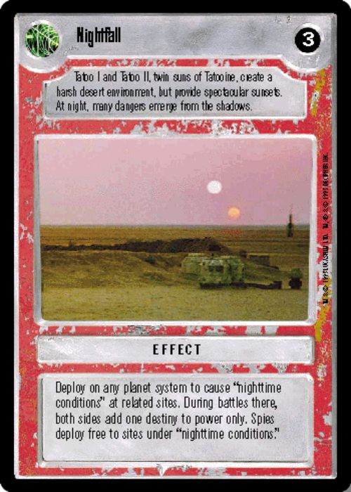 Star Wars CCG | Nightfall - Premiere | The Nerd Merchant