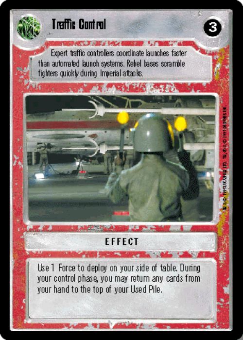 Star Wars CCG | Traffic Control - Premiere | The Nerd Merchant