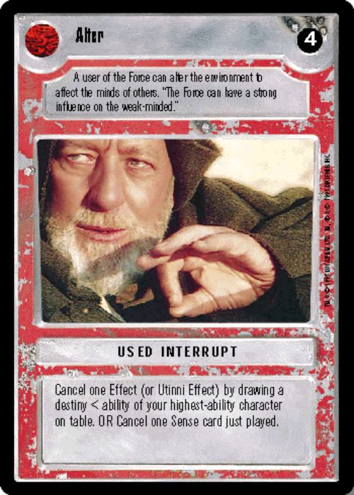 Star Wars CCG | Alter [Light] - Premiere | The Nerd Merchant