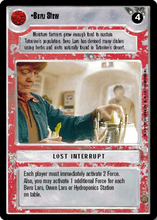 Star Wars CCG | Beru Stew - Premiere | The Nerd Merchant