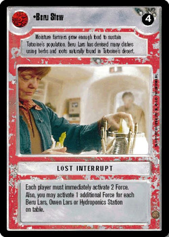 Star Wars CCG | Beru Stew - Premiere | The Nerd Merchant