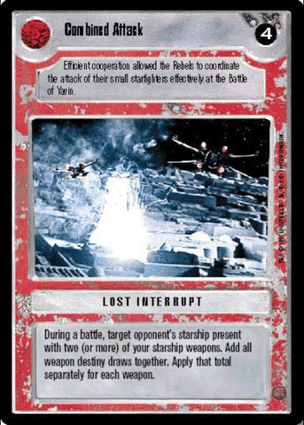 Star Wars CCG | Combined Attack - Premiere | The Nerd Merchant