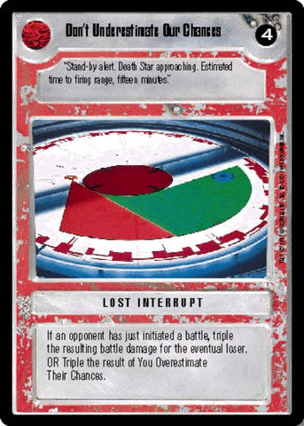Star Wars CCG | Don't Underestimate Our Chances - Premiere | The Nerd Merchant