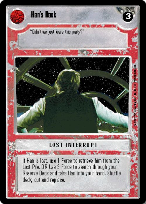 Star Wars CCG | Han's Back - Premiere | The Nerd Merchant