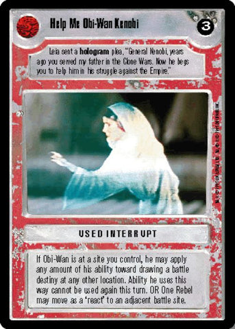 Star Wars CCG | Help Me Obi-Wan Kenobi - Premiere | The Nerd Merchant