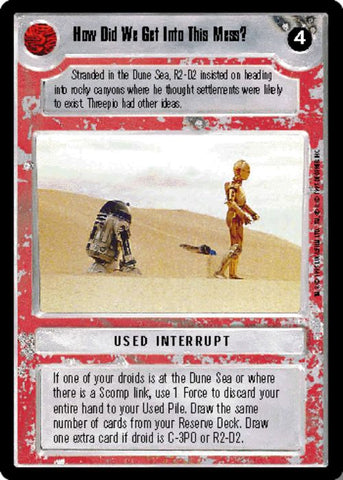 Star Wars CCG | How Did We Get Into This Mess? - Premiere | The Nerd Merchant