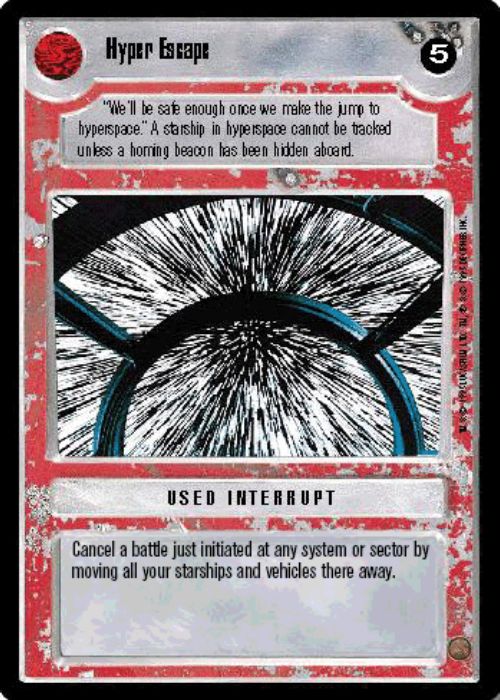 Star Wars CCG | Hyper Escape - Premiere | The Nerd Merchant