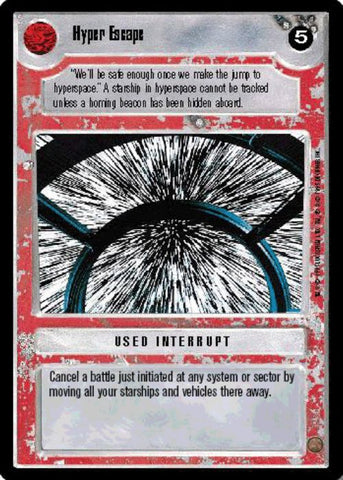 Star Wars CCG | Hyper Escape - Premiere | The Nerd Merchant