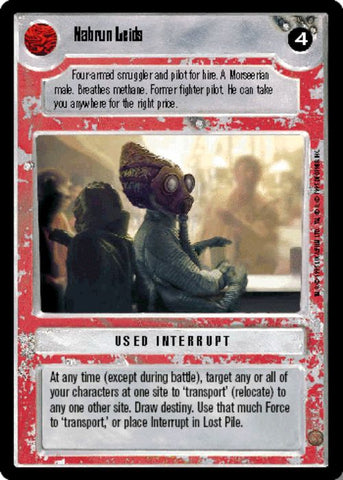 Star Wars CCG | Nabrun Leids - Premiere | The Nerd Merchant