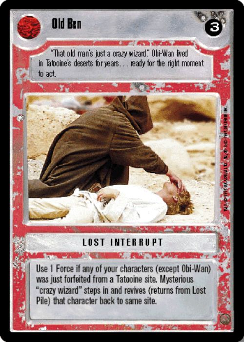 Star Wars CCG | Old Ben - Premiere | The Nerd Merchant