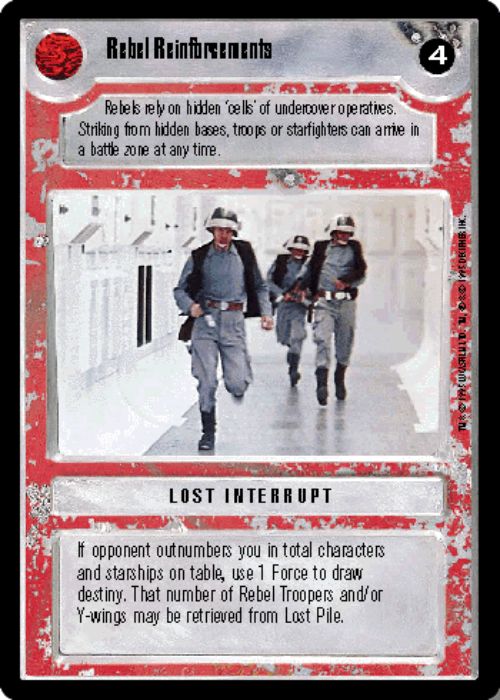 Star Wars CCG | Rebel Reinforcements - Premiere | The Nerd Merchant