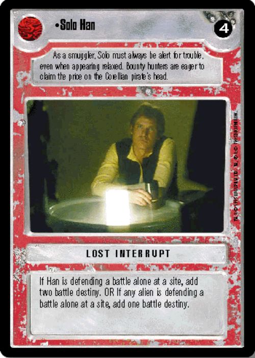 Star Wars CCG | Solo Han - Premiere | The Nerd Merchant