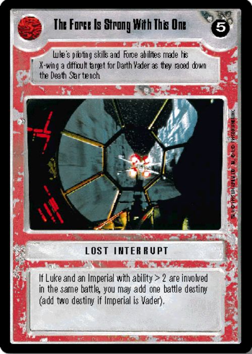 Star Wars CCG | The Force Is Strong With This One - Premiere | The Nerd Merchant
