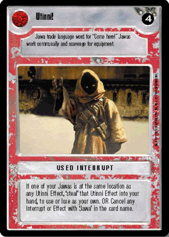 Star Wars CCG | Utinni! [Light] - Premiere | The Nerd Merchant