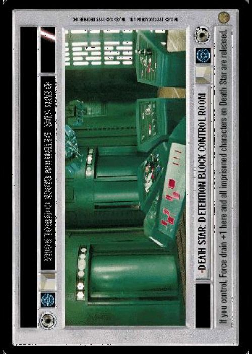 Star Wars CCG | Death Star: Detention Block Control Room - Premiere | The Nerd Merchant