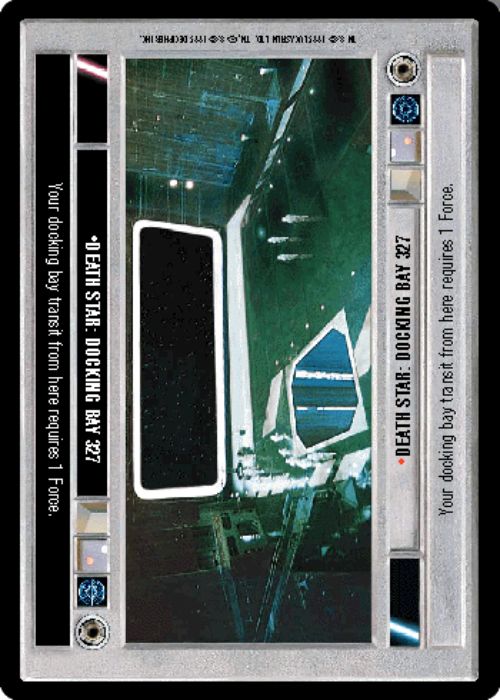 Star Wars CCG | Death Star: Docking Bay 327 [Light] - Premiere | The Nerd Merchant
