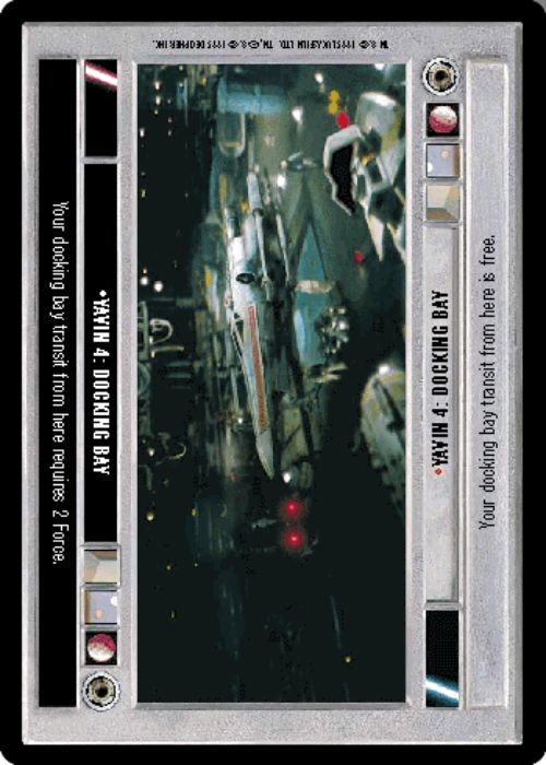 Star Wars CCG | Yavin 4: Docking Bay [Light] - Premiere | The Nerd Merchant