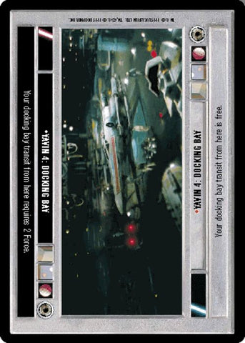 Star Wars CCG | Yavin 4: Docking Bay [Light] - Premiere | The Nerd Merchant