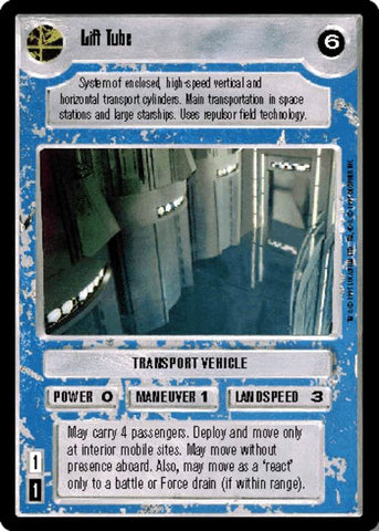 Star Wars CCG | Lift Tube [Light] - Premiere | The Nerd Merchant