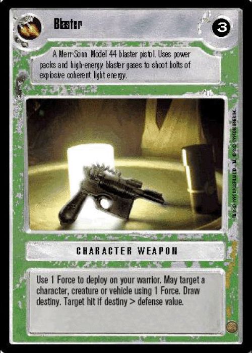 Star Wars CCG | Blaster - Premiere | The Nerd Merchant