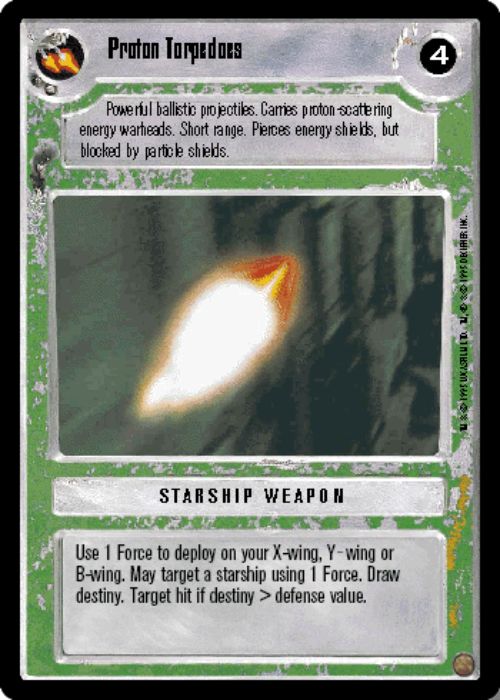 Star Wars CCG | Proton Torpedoes - Premiere | The Nerd Merchant